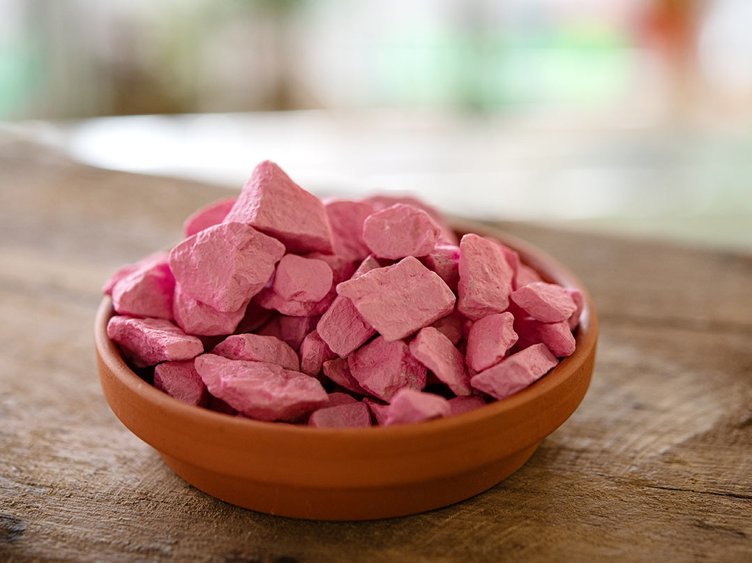 Steine pink 50g