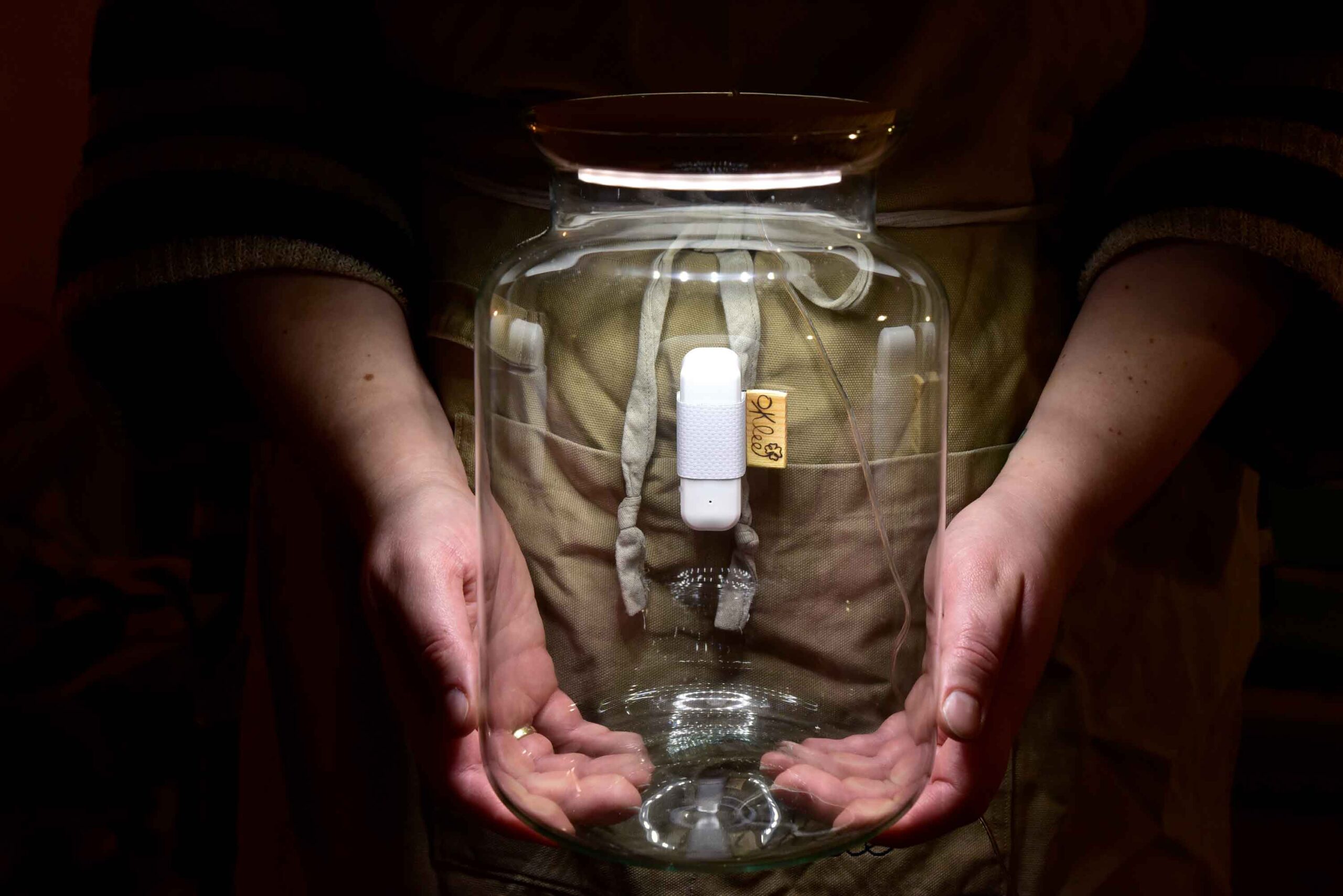 Tech-Tilda - Smarter Flaschengarten mit Temperatur und Feuchtigkeitssensor